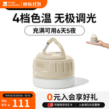 牧高笛（MOBIGARDEN）营灯 户外露营LED灯多功能便携营地灯帐篷挂灯钓鱼灯零星 月影白PRO