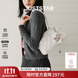 欧时纳（JUST STAR）孙怡同款法棍包女包2026新款包包波士顿女士单肩腋下包生日礼物女