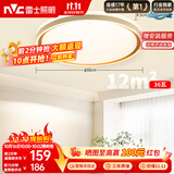 雷士（NVC）吸顶灯客厅卧室餐厅阳台简约现代LED照明圆灯柠梦