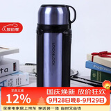 乐扣乐扣（LOCK&LOCK）保温壶304不锈钢保温保冷水壶户外露营旅行壶1.8L蓝色