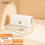 viney包包女包牛皮链条包轻奢百搭单肩斜挎包生日礼物高级感送女友老婆