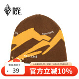黑冰（BLACKICE）秋冬户外男女跑步运动针织帽保暖毛线帽冬季帽子Z2141-远山-棕