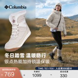 Columbia哥伦比亚户外女子银点防水抓地缓震中帮保暖冬靴BL0926 010黑色 39 (25cm)