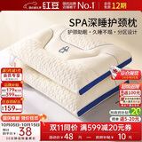 红豆枕头护颈枕芯成人颈椎枕深度睡眠枕SAP枕头芯48*74cm中枕一只