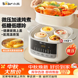 小熊（Bear）电炖盅电炖锅隔水炖家用4人用煲汤炖汤锅燕窝炖盅4.1L炖蒸煮一体微压电炖锅DDZ-J25G2