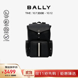 BALLY巴利男包双肩包电脑包旅行包6303962 黑白条礼物