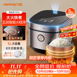 九阳（Joyoung）5升大容量4~5人电饭煲电饭锅八大烹饪菜单大火快煮智能预约微压多功能5L饭煲F510