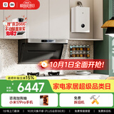 米家小米抽吸油烟机净烟机P1以旧换新大吸力上门安装 天然气【热水器燃气灶套装】免拆洗MJ04CY
