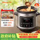 九阳（Joyoung）快炖电炖锅电炖盅电砂锅炖紫砂锅燕窝炖盅煮粥锅直炖5L大容量多功能锅 可预约保温GD506