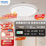 飞利浦（PHILIPS）客厅吸顶灯全光谱护眼智能灯具已接入米家APP流萤48W【包安装】