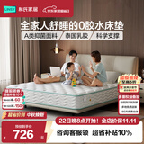 林氏家居天然乳胶床垫学生床垫弹簧床垫20cm厚床垫子1.5x2米