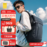 地平线8号（LEVEL8）轻旅行背包双肩包男女17.3英寸电脑包大容量商务通勤户外出差书包