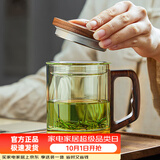 忆壶茶（YIHUTEA） 泡茶杯茶水分离玻璃杯办公室茶道喝茶杯子男士个人专用高档水杯 【底价冲量】加厚泡茶杯400ml