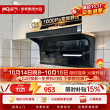 名气（MQ）老板出品【推荐购买新品533】小黑翼ProA5508顶侧双吸25大吸力家用上门安装以旧换新抽吸排油烟机