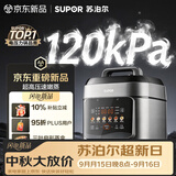 苏泊尔（SUPOR）有钛0涂层新品速嫩蒸鲜呼吸电压力锅5L超高压120kPa 2000W上蒸下煮电饭煲4-6人SY-50FC5051