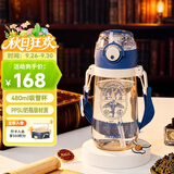 膳魔师（THERMOS）儿童水杯PPSU耐高温出行带刻度学生上学哈利波特BBSI