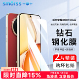 Smorss【2片精装丨无黑边秒解锁】适用荣耀X80Promax钢化膜X80 Pro Max手机膜高清全屏覆盖防磨玻璃贴膜