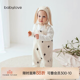 babylove男女宝宝背带裤春秋洋气长裤婴儿连体裤外出纯棉休闲裤子