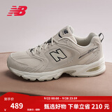 NEW BALANCENB官方秋季男女情侣通勤轻便缓震复古百搭休闲运动老爹鞋MR530SH 月光米 MR530SH 【建议拍小半码】 37.5 (脚长23cm尺码详询客服)