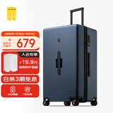地平线8号（LEVEL8）行李箱 密码拉杆箱女男托运旅行PC箱28英寸大容量 旅行者系列蓝色