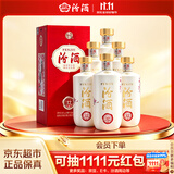 汾酒匠心12 清香型高度白酒 53度 500ml*6瓶整箱装 汾12