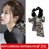 向晚发圈飘带发绳简约气质蝴蝶结头绳女生发圈女扎马尾发带女生日礼物