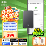 爱国者（aigo）250GB移动固态硬盘 (PSSD) S7 Type-c USB3.2 520MB/s 高速SSD双接口手机直连笔记本电脑外接硬盘