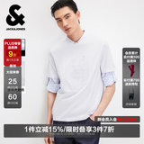 杰克·琼斯（JACK&JONES）26年男装短袖t恤男夏季新款纯棉休闲半袖T恤男士法斗犬狗重磅刺绣 本白色A06 M (175)