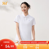361°短袖t恤女夏季新款速干衣polo衫运动跑步宽松上衣服662624112H-2