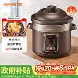 九阳（Joyoung）电炖锅电炖盅5L大容量紫砂预约电砂锅 多功能锅 智能定时精炖煮粥煲汤锅DG50Z-GD510