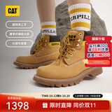 卡特（CAT）【商场同款】CAT卡特秋季男士休闲科罗拉多经典大黄靴户外工装靴 黄色女 38