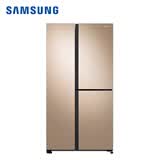 三星（SAMSUNG）【官翻机】642升对开三门冰箱 风冷无霜 智能变频 干湿分储 金属匀冷却 家用大冰箱 RS63R5597F8/SC  金色