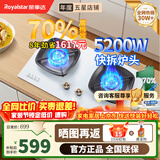 荣事达燃气灶 燃气灶双灶台 煤气灶双灶 燃气灶天然气不锈钢燃气灶嵌入式家用液化气大火力九头猛火灶 【节能省气】白色面板·铜火盖R68 瓶装液化气5.0kW【火力以产品信息为准】