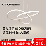 ARROW箭牌 全光谱吊灯LED餐厅灯个性设计餐厅吧台灯广东中山