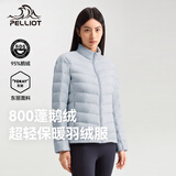 伯希和（Pelliot）【经典2.0】排骨羽绒服女款外套800蓬鹅绒冲锋衣内胆12340822蓝M
