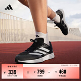 adidas adizero RC 4超轻缓震训练备赛体测薄底竞训跑鞋阿迪达斯   灰色/白色/黑色   43