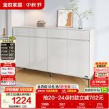 全友家居 现代极简鞋柜家用靠墙大容量储物收纳柜入户玄关柜子