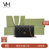 VANESSA HOGAN VH女包极光菱格包轻奢气质百搭小香风链条单肩斜挎小包生日礼物