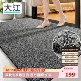 大江入户门地垫脚垫户外门口地毯硬丝进门垫117x180cm