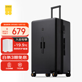 地平线8号（LEVEL8）行李箱 密码拉杆箱女男托运旅行PC箱28英寸大容量 旅行者系列黑色