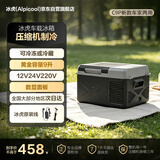 冰虎（Alpicool）压缩机制冷2代C9车家两用冷冻冷藏户外速冻迷你小冰箱
