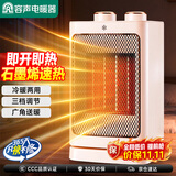 容声（Ronshen）暖风机石墨烯速热家用取暖器家用台式暖风机电暖气桌面暖风机电暖器RSN-THP1501J