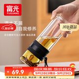 富光双层玻璃杯 泡茶杯茶水分离杯子 高硼硅玻璃水杯商务男女士290ML