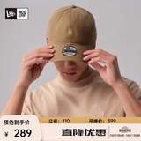 NEW ERA纽亦华MLB小logo运动休闲情侣弯檐棒球帽软顶NE920 13793035-卡其色洛杉矶道奇队 OSFM