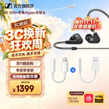 森海塞尔IE200/IE300有线耳机HiFi入耳式高保真监听耳返发烧音乐耳塞生日开学礼物礼品适用苹果华为 IE300+苹果/typec转接头（默认C口）