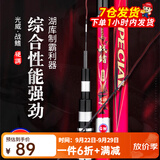 光威（GW）战鳍综合鱼竿青草鲢鳙鲤大物28调碳素轻硬野钓台钓竿钓鱼竿 3.6米+金属竿止+竿梢+送礼包