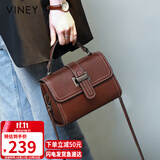 viney牛皮包包女包斜挎妈妈包轻奢单肩手提包生日礼物高级感送女友老婆