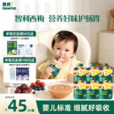英氏（Engnice）宝宝果泥西梅泥婴幼儿水果泥儿童零食外出6月+婴儿辅食泥85g*6袋