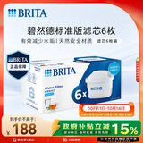 碧然德BRITA 家用滤水壶 净水壶滤芯 Maxtra 多效滤芯 6枚装