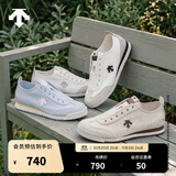 迪桑特（DESCENTE）【新色上市】男女CHRON TEMPO运动休闲薄底帆布鞋 D6231LSN25-男子-LG-浅灰色 42